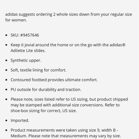 Brand New Adidas Lite Slides - Picture 4 of 4